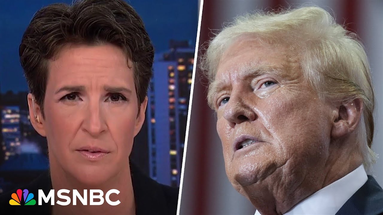 Maddow points out frightening truth about Trump's lack of concern a...